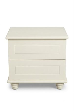 White Wooden Side Table
