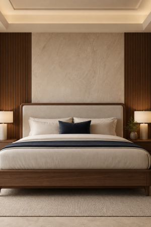 AI-generated concept image for the Bed category