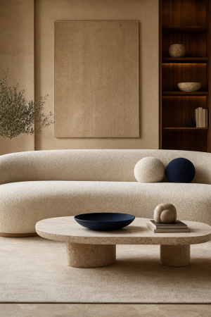 AI-generated concept image for the Sofa category